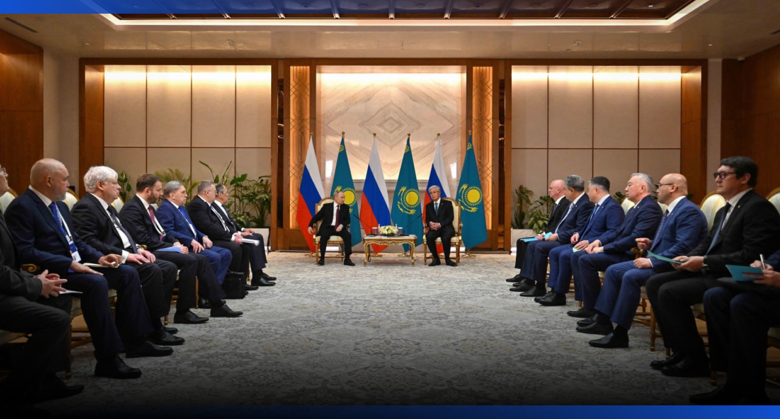 Image for Казахстан и Россия намерены укреплять стратегическое партнёрство
